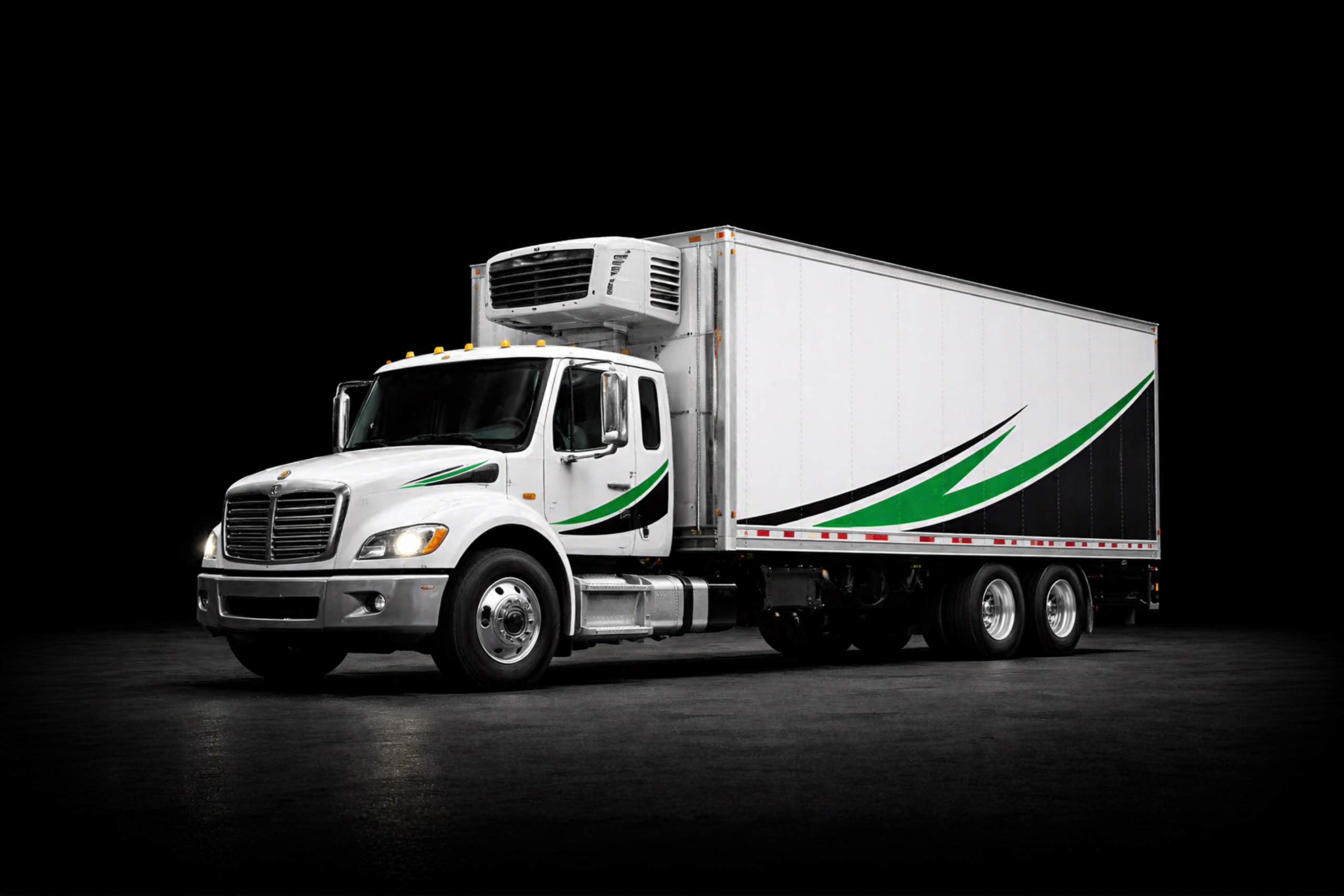 Comprehensive list of specialized trucking equipment serviced by our expert dispatch team, detailing strategic load acquisition for Dry Vans, Reefers, Flatbeds, Hotshots, and Box Trucks, focused on maximizing RPM and reducing deadhead miles for professional carriers.